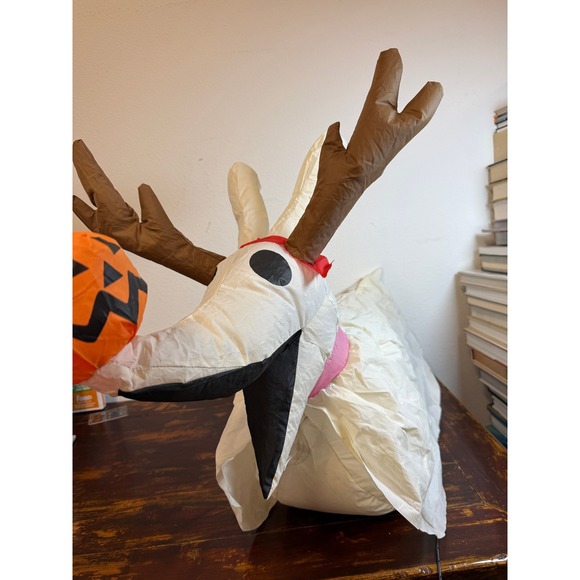 Nightmare Before Christmas Jack Skellington Inflatable Halloween Decor Santa - Picture 10 of 12